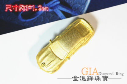 (需預購)賓士汽車黃金擺件 重1.08錢 G019412：圖片 2