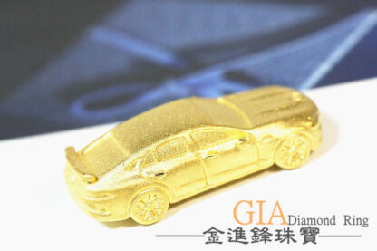 (需預購)賓士汽車黃金擺件 重1.08錢 G019412：圖片 3
