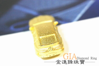 (需預購)賓士汽車黃金擺件 重1.08錢 G019412：圖片 5