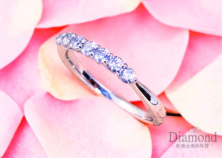 ◆(訂製款)鑽石線戒SA1247