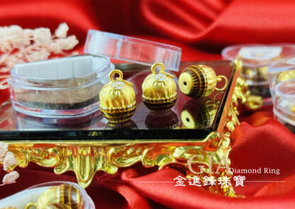 純金 金莎巧克力墜飾：圖片 4