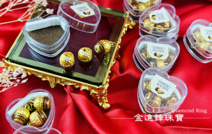 純金 金莎巧克力墜飾：圖片 7