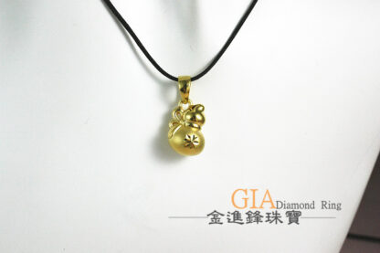 葫蘆黃金墜飾 重0.36錢 G023483：圖片 6