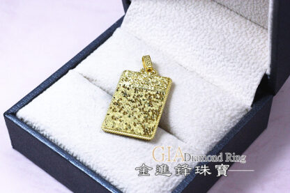 無事牌黃金墜飾 重1.79錢 G023757：圖片 5