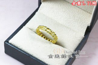 古巴黃金女戒 重1.11錢 G023765