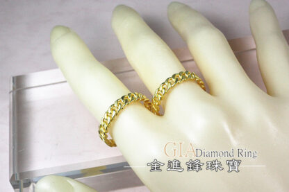 古巴黃金女戒 重1.11錢 G023765：圖片 5