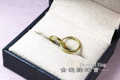 氣質素光圈 黃金耳環 重0.80錢 G023799：圖片 9