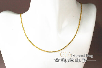 龍骨鍊黃金項鍊 重1.60錢G023829：圖片 5