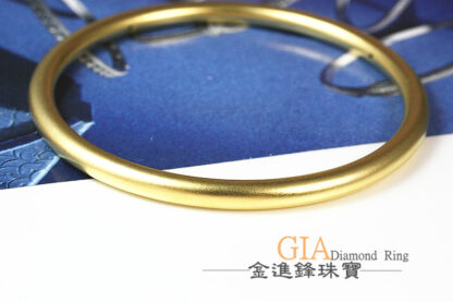 古法金黃金手環 重2.47錢 G023957：圖片 3