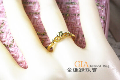公主愛心黃金戒指 重0.62錢 G023966：圖片 5