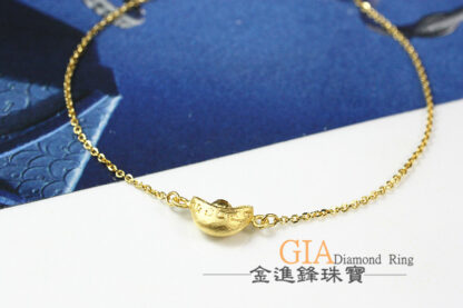 金元寶黃金手鍊 重0.67錢 G024055：圖片 3