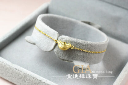 金元寶黃金手鍊 重0.67錢 G024055：圖片 4