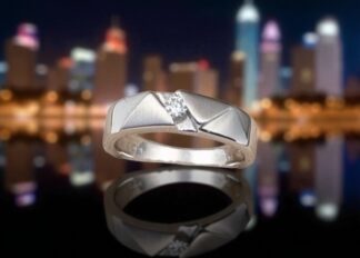 (現貨款)10分鑽石男戒 J000296