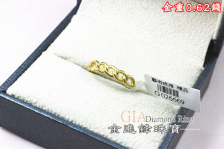 古巴黃金戒指 重0.62錢 G026669